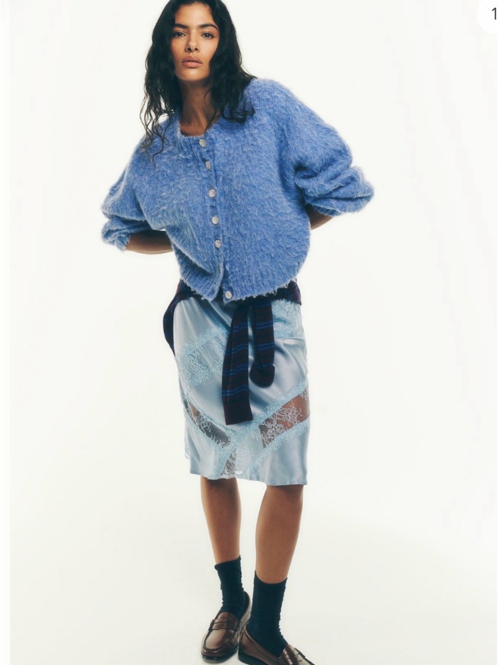 Anthropologie Pilcro fuzzy cardigan NWOT